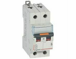 Jistič dvoupolový LEGRAND 409817 DX3 2P D2 25KA