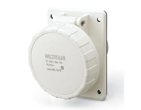 SCAME 435.3216 Zásuvka vestavná IEC309 do 50V, šikmá - 435.3216