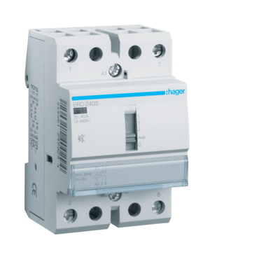 HAG ERD240S Stykač se sníž. hlučností 40A, 2S, 24V AC/DC