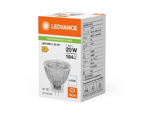 LED žárovka LEDVANCE LED MR112036 1.8W 840 GU4 P