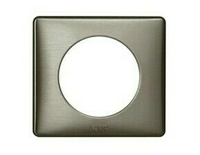 Rámeček jednonásobný LEG 068971 Céliane šedý hliník