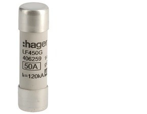HAG LF450G Pojistka válcová, velikost 14x51, 50A gG, 400V AC