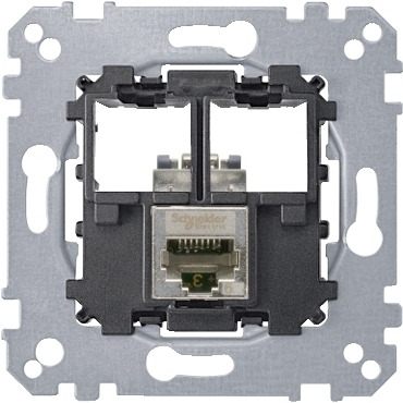 SCHN MTN4576-0021 Merten - Datová zásuvka RJ45, kat. 6A, 10 Gb, STP, Actassi S-One