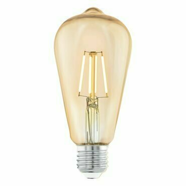 LED žárovka EGLO LM-E27-LED ST64 4W AMBER 2200K 1STK