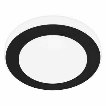 Svítidlo stropní EGLO DL DM300 SCHWARZ WEISS LED CARPI