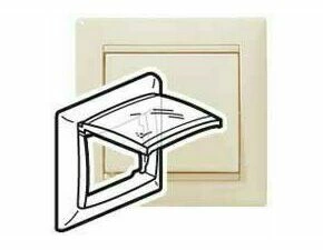 LEG 774350 VA RÁMEČEK 1P BÉŽOVÝ IP44