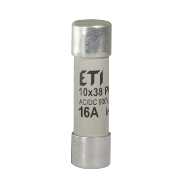 ETI 002625033 pojistka, CH10x38 gR 16A/900V AC/DC