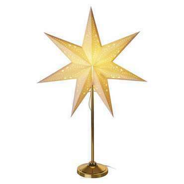 EMOS DCAZ15 PAPER STAR STAND WHITE 45CM STAR E14