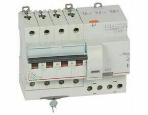 Chránič kombinovaný LEGRAND 411191 DX3 KOMB. 4P C50 30MA AC 6KA
