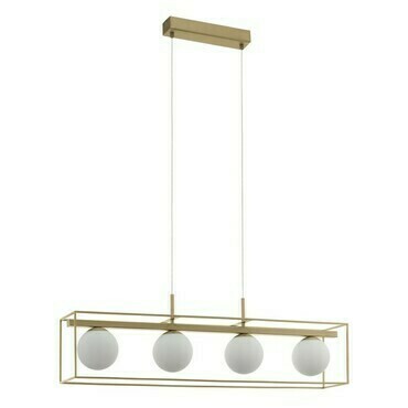 Svítidlo závěsné EGLO HL 4 E14 CHAMPAGNER WEISS VALLASPRA