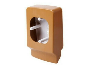 KOPOS PNLP 35 2Z SD  NOSIČ PŘÍSTROJ. 2 ZÁSUVKA