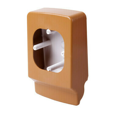 KOPOS PNLP 35 2Z SD  NOSIČ PŘÍSTROJ. 2 ZÁSUVKA