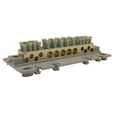 BEČOV I228700 Ekvipotenciální svorkovnice EPS 4 D bez krytu šedá