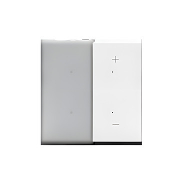 Kryt SIMON 55 TKE25/111, pro elektronické spínače a ovladače, 1/2násobný, pravostranný, bílá matná