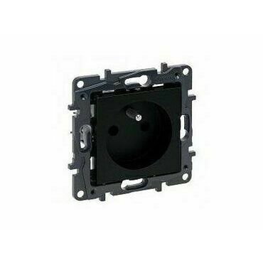 LEG S863531 NILOE S.ZÁSUVKA 2P+T PO.ČERNÁ