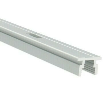MC LED Hliníkový profil 1198 mm pro drážku 24x24 mm, 23,3x14,5 mm, 6 otvorů pro upevnění