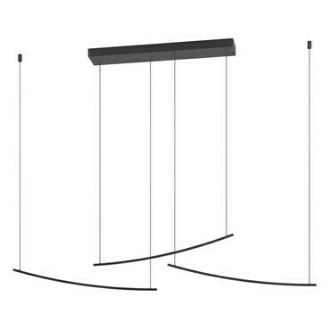 Závěsné svítidlo VILLEGGI černá 1220×100 mm 22W EGLO
