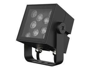 LED reflektor LEDVANCE AR FLO SQ V 18W 830 SYM10 BK DA