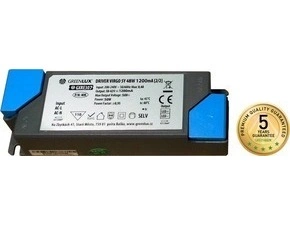Napájecí zdroj LED GREENLUX DRIVER VIRGO 5Y 48W 1200mA (2/2)
