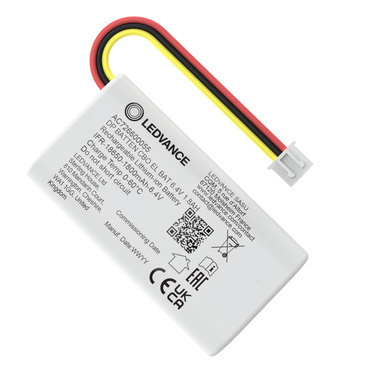 LED svítidlo prachotěsné LEDVANCE DP BATTEN CBO EL BAT 6.4V 1.8AH