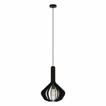 Závěsné svítidlo VELASCO černá O380 mm 1x40W EGLO