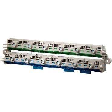 HEN KV FC 24 Svorkovnice PE+N, každá 6x 25mm2+ 24x 4mm2, svorkovnice N dělitelná do čtyř sekcí, prov