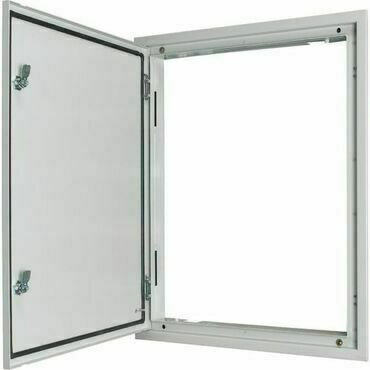 EATON 111251 BPM-U-3S-400/4 Rám s dveřmi, zámek Doppelbart (motýlek 3mm), IP54, šedá, montáž POD omí