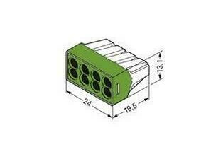 WAGO 773-118 Spojovací krabicová svorka