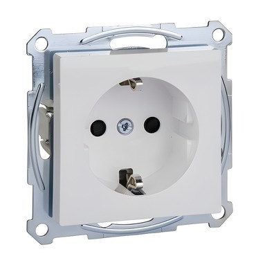 SCHN MTN2300-0325 Merten - Zásuvka 250V/16A SCHUKO, bezšroubová, System M, Active