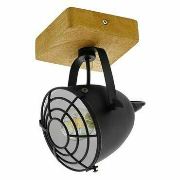 EGLO WL/DL/1 E14 HOLZ/SCHWARZ 'GATEBECK'