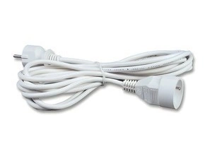 Prodlužovací přívod ECOPLANET FX1 1500W, IP20, 1x zásuvka, 10m, bílá