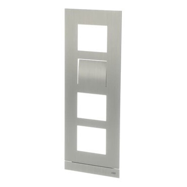ABB 2TMA130160X0005 Kryt tlačítkového tabla pro video modul, velikost 1/4, ušlechtilá ocel 23-Welcom
