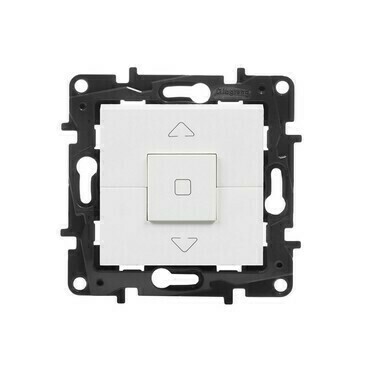 Tlačítko žaluzií č.1/0+1/0 LEG 863143 Niloé Step bílá