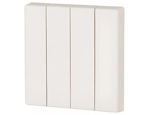 EATON 193989 CWIZ-04/38 Kryt RF tlačítka 4x1/4 55x55mm, Signál bílá, lesklá