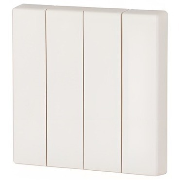 EATON 193989 CWIZ-04/38 Kryt RF tlačítka 4x1/4 55x55mm, Signál bílá, lesklá