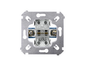 Přepínač střídavý SIMON SW6/2M, 2 násobný (přístroj), řazení 6+6,