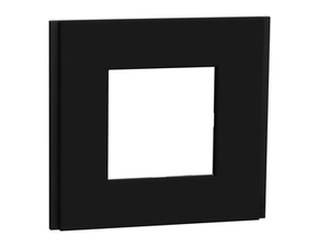 Krycí rámeček SCHN Unica Deco Materials, jednonásobný, Rubber