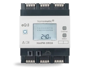 Smart ovladač HOMEMATIC IP HmIPW-DRI16, drátový, 16 kanálů