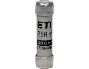ETI 002610013 pojistka, CH8x32 gG 25A/400V