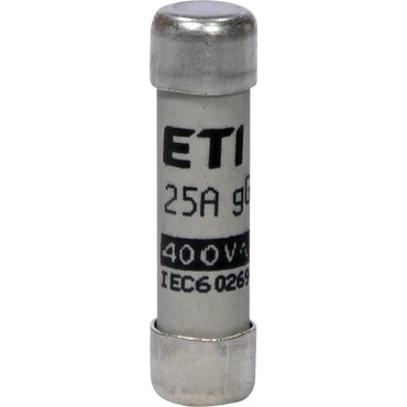 ETI 002610013 pojistka, CH8x32 gG 25A/400V