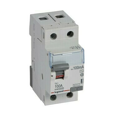 Chránič dvoupolový LEGRAND 411523 TX3 CHRÁN. 2P 100A/0,1 AC