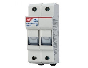 MOREK 485151 Pojistkový odpojovač PMX 2-polový pro pojistky 10x38, 1000V DC,32A, pro fotovol.
