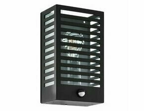 Svítidlo venkovní EGLO AL-WL 1 E27 SCHWARZ SENSOR ALAMONTE 3, nástěnné