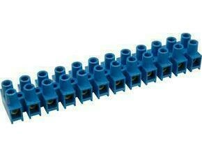 SEZ 6336-11 Přístrojová svorkovnice 1,5 mm2, modrá, 12 pólů