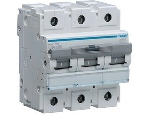 Jistič třípolový HAGER HMC390 3-pól. 100 A, char. C, 15 kA