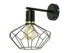Nástěnné svítidlo Fran matná černá E27 1×40W RABALUX 71064