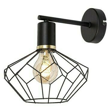 Nástěnné svítidlo Fran matná černá E27 1×40W RABALUX 71064