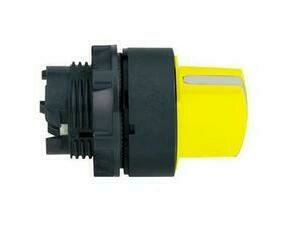 SCHN ZB5AD305 Ovládací hlavice otočná, 3 pev. polohy - žlutá