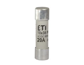 ETI 002625034 pojistka, CH10x38 gR 20A/900V AC/DC