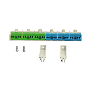 HEN FP FC 24 Svorkovnice PE+N, každá 3x 25mm2+ 12x 4mm2, svorkovnice N dělitelná do dvou sekcí, prov